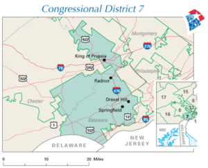 The 7th district of PA (click to enlarge)