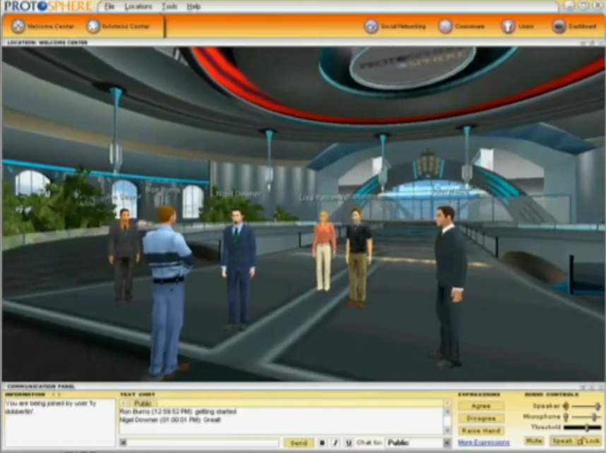 A screengrab from Protosphere, the company's flagship product.