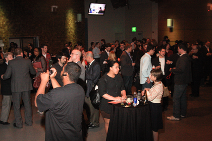 Some of the more than 150 attendees at the Philly Tech Week signature event