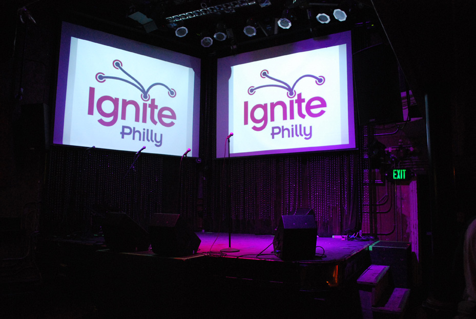 Ignite Philly gives organizations a chance to share ideas, and spark a flame of inspiration in all who attend.