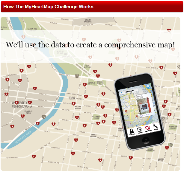 MyHeartMap Challenge launches contest and mobile app to crowdsource map of Philly defibrillators