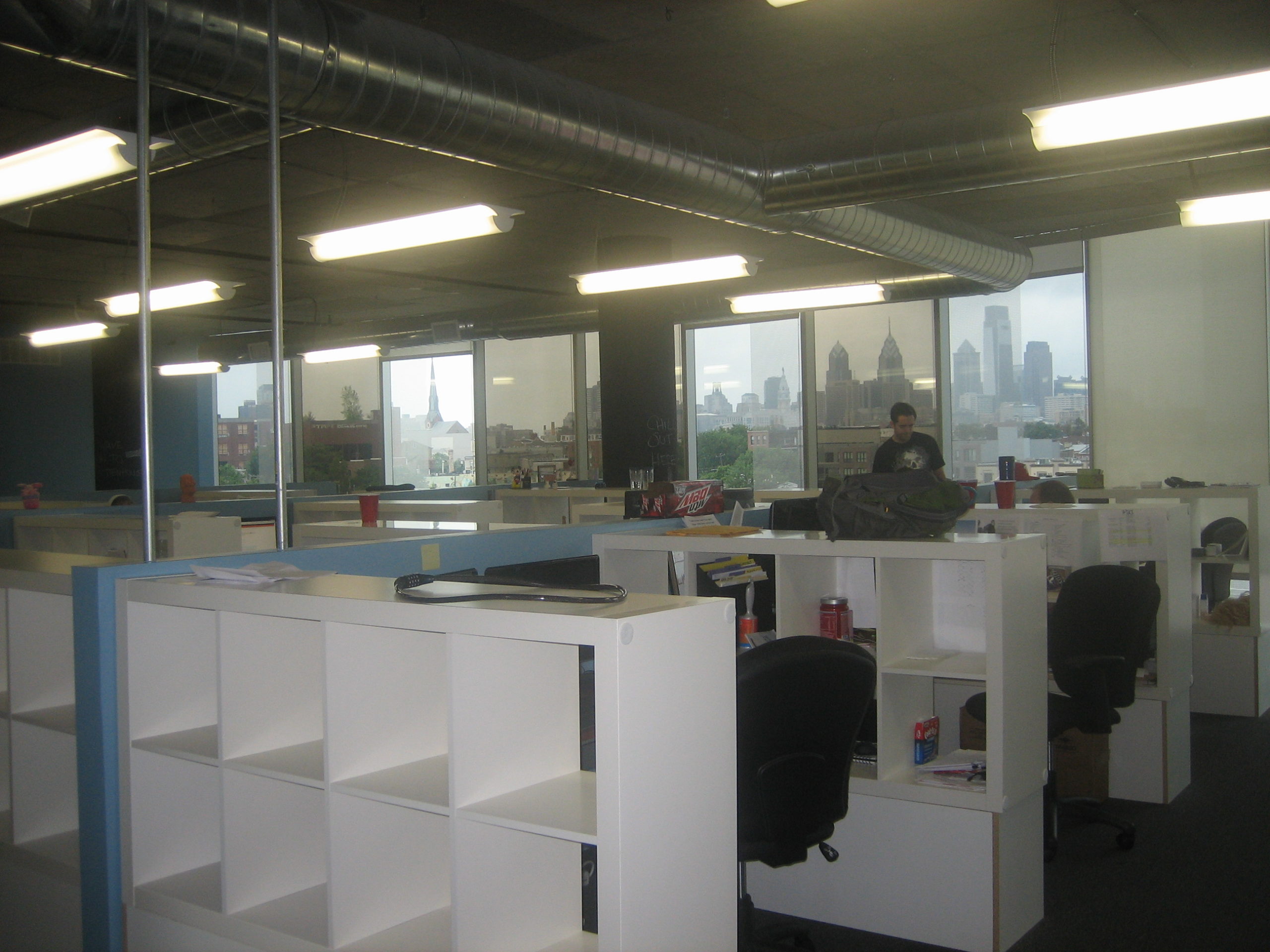 Inside SEER Interactive’s new 4th floor office in the Piazza in Northern Liberties, the “Search Perch.” 