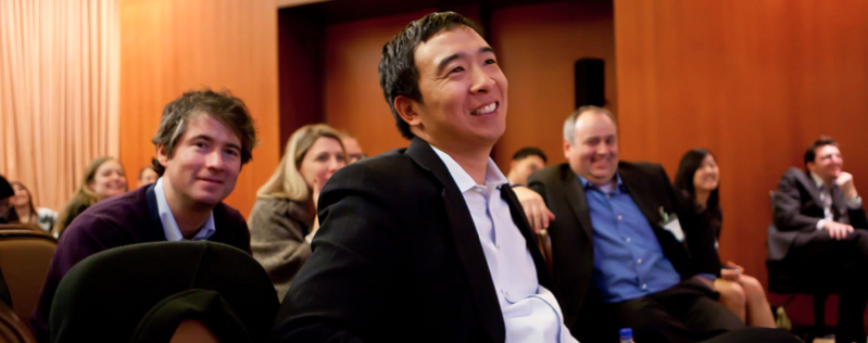 Venture for America founder Andrew Yang