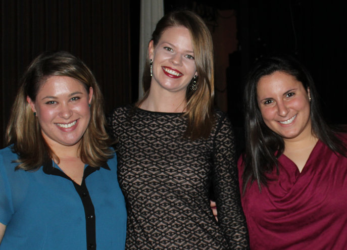 The cofounders of Skout Media. From left: Joanna Leigh Simon, Vanessa Veloski-Braxton and Tara Gordon.