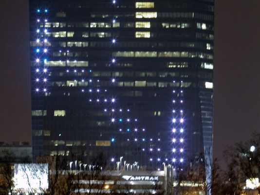 That time we put Pong on the Cira Centre.