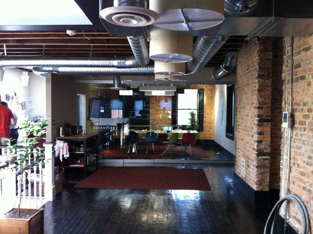The Friends of The Web’s new office space.