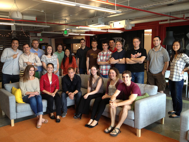 Riskive's employees at Betamore. Photo courtesy of Riskive.