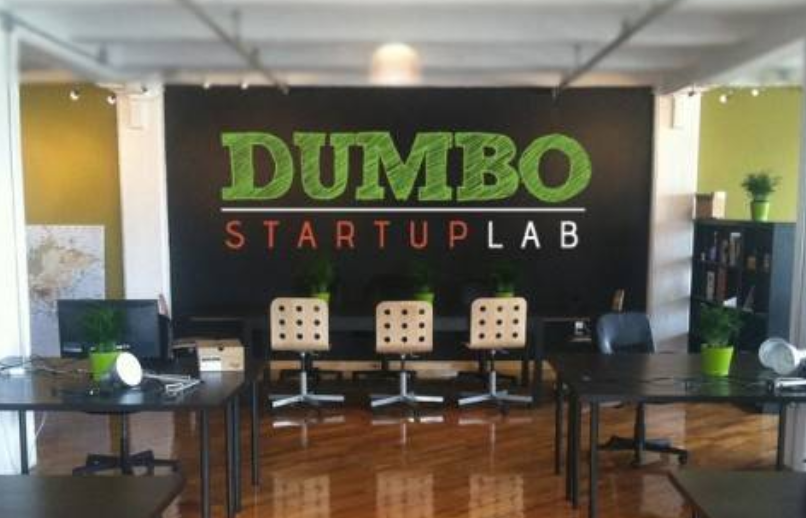 Inside the DUMBO Startup Lab.