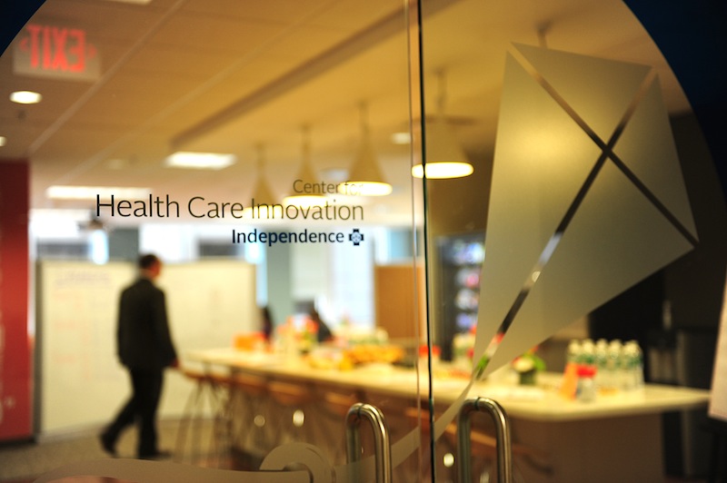 Independence Blue Cross’ healthcare innovation center at 1700 Market St.