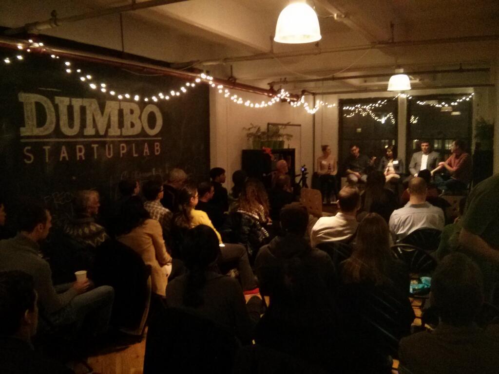 A 2015 event at Technical.ly Brooklyn’s base of operations, DUMBO Startup Lab.