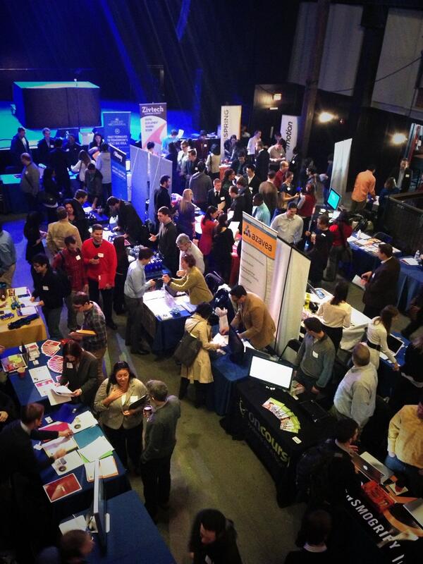 Look at this 2014 NET/WORK, the Technical.ly jobs fair. Now visit the Generocity.org version.