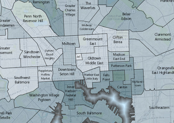 Baltimore Datamind Use This Updated Map Tool To Understand Your Neighborhood Technically 9238