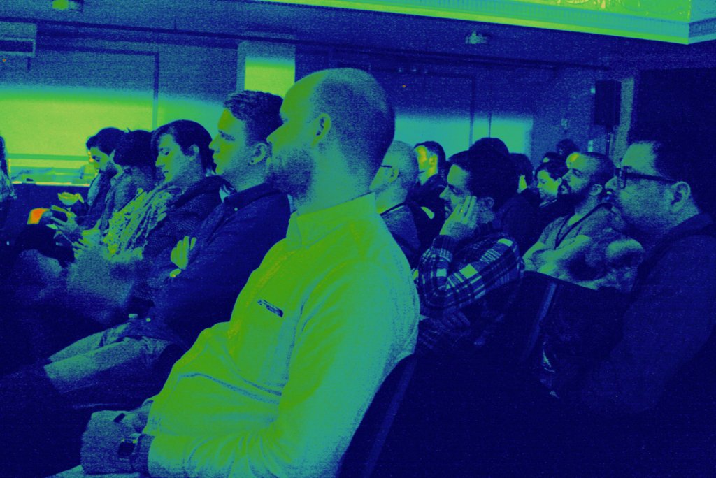 Attendees listen in at TWO5SIX 2014.