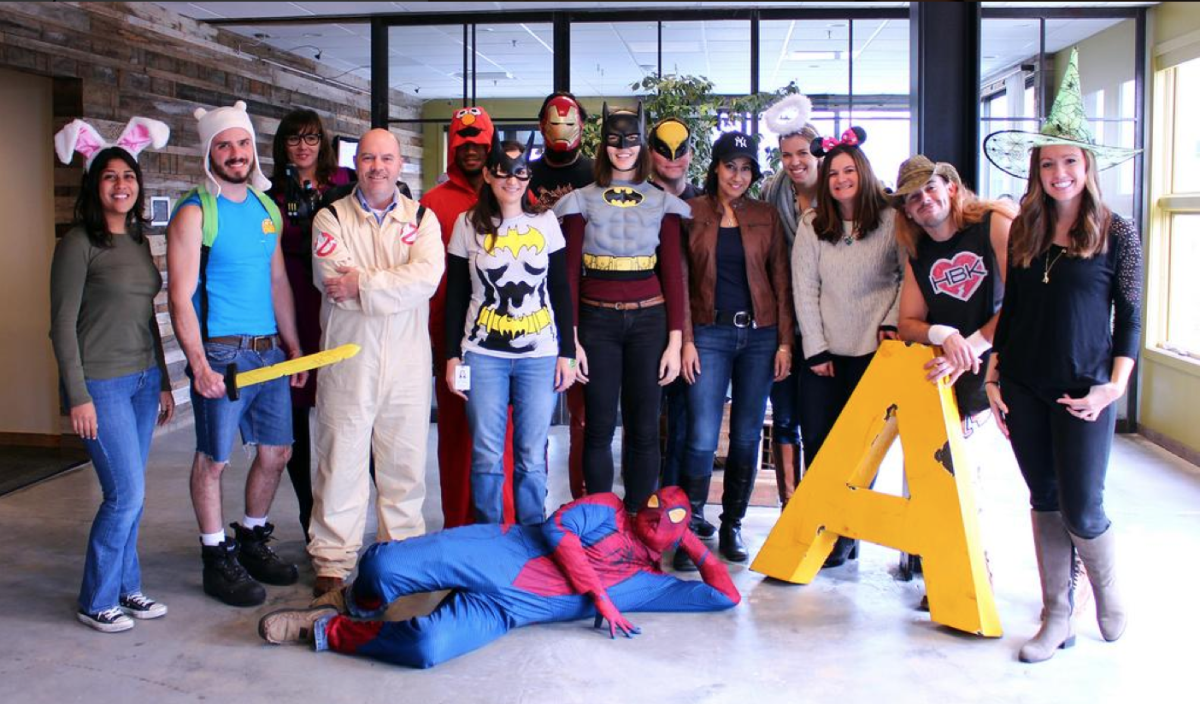 Archer Group employees fully embraced Halloween last year.