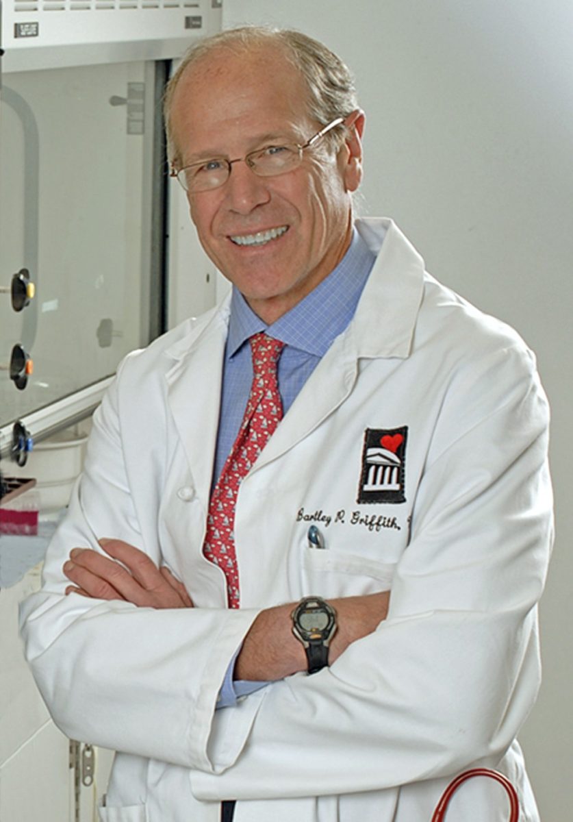 Dr. Bartley Griffith, surgeon and founder of Breethe, Inc.