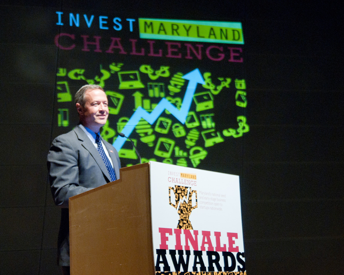 Then-Gov. Martin O’Malley at a 2013 InvestMaryland Challenge event.