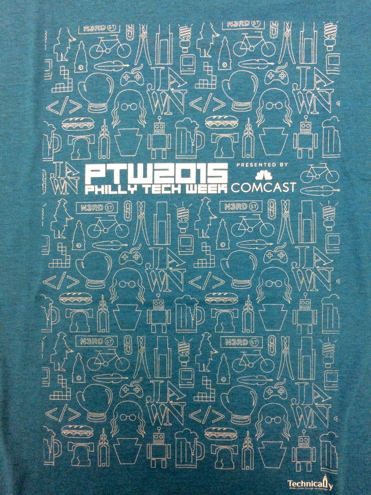 Here’s what’s on the #PTW15 T-shirt.