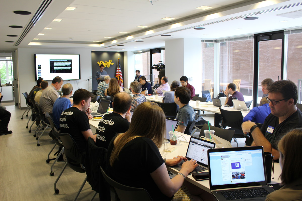 Held at Chief’s Massachusetts Avenue offices in June, 2015, the National Day of Civic Hacking focused on data for small businesses.