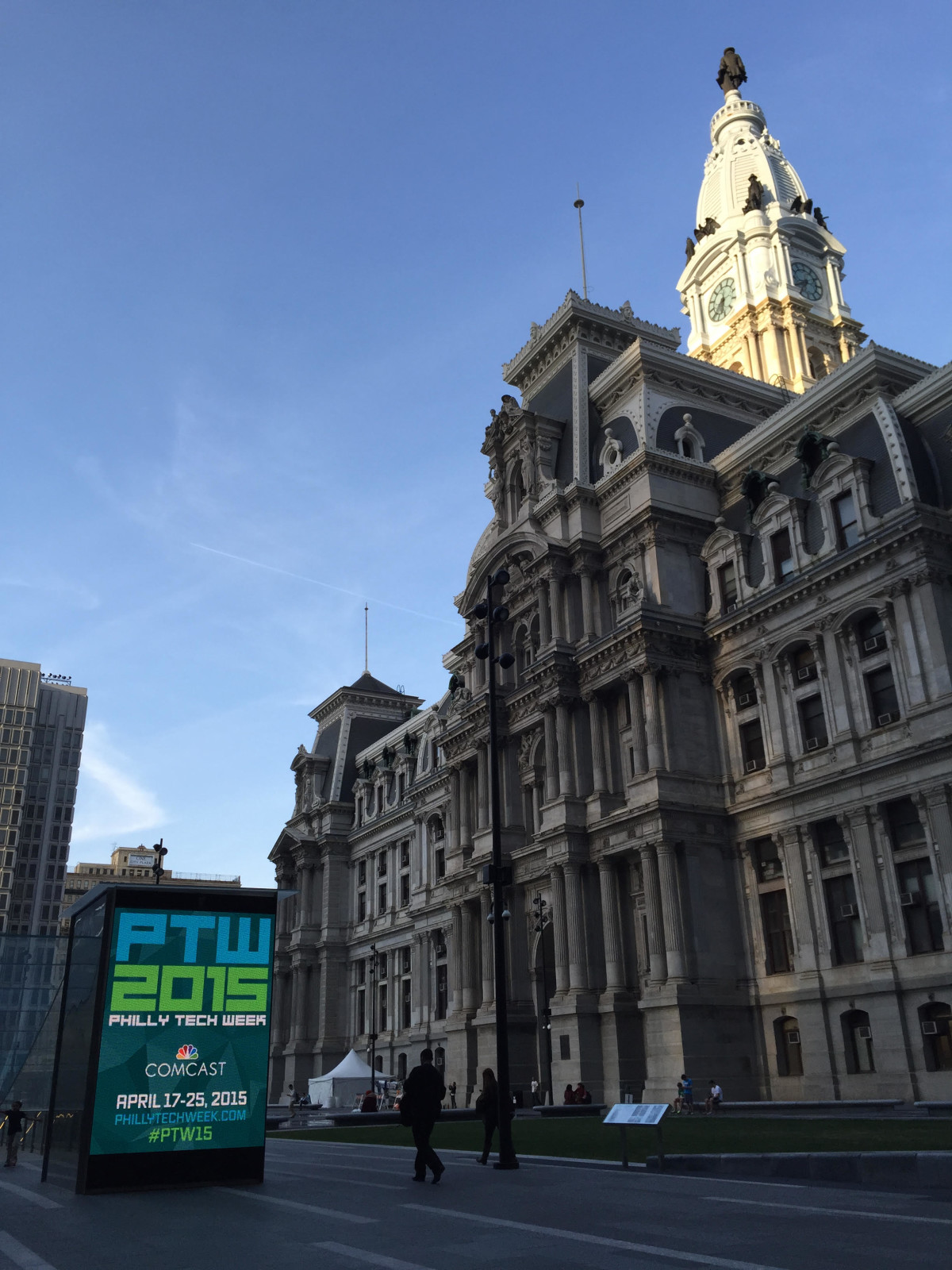 Dilworth Park, the venue for the Philly Tech Week 2015 kickoff event.