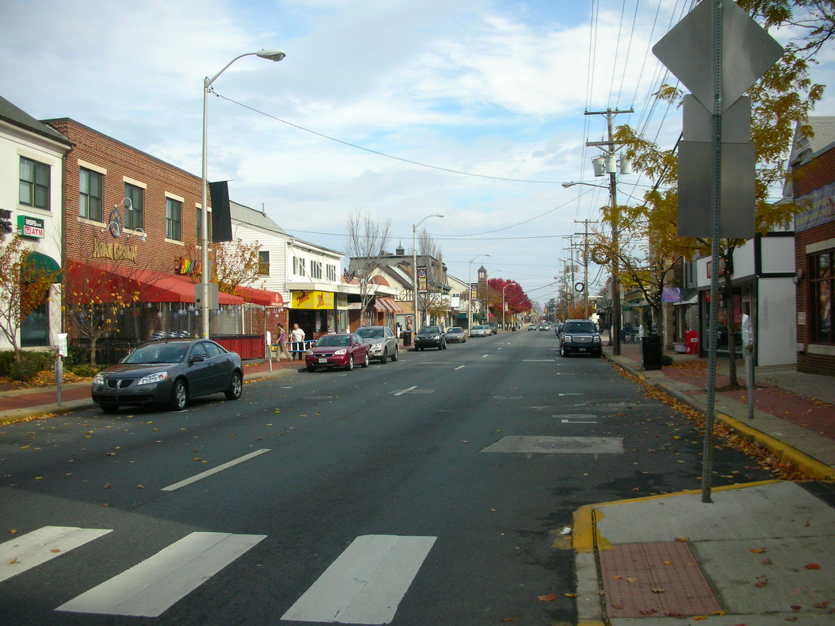 Main Street in Newark, Del.