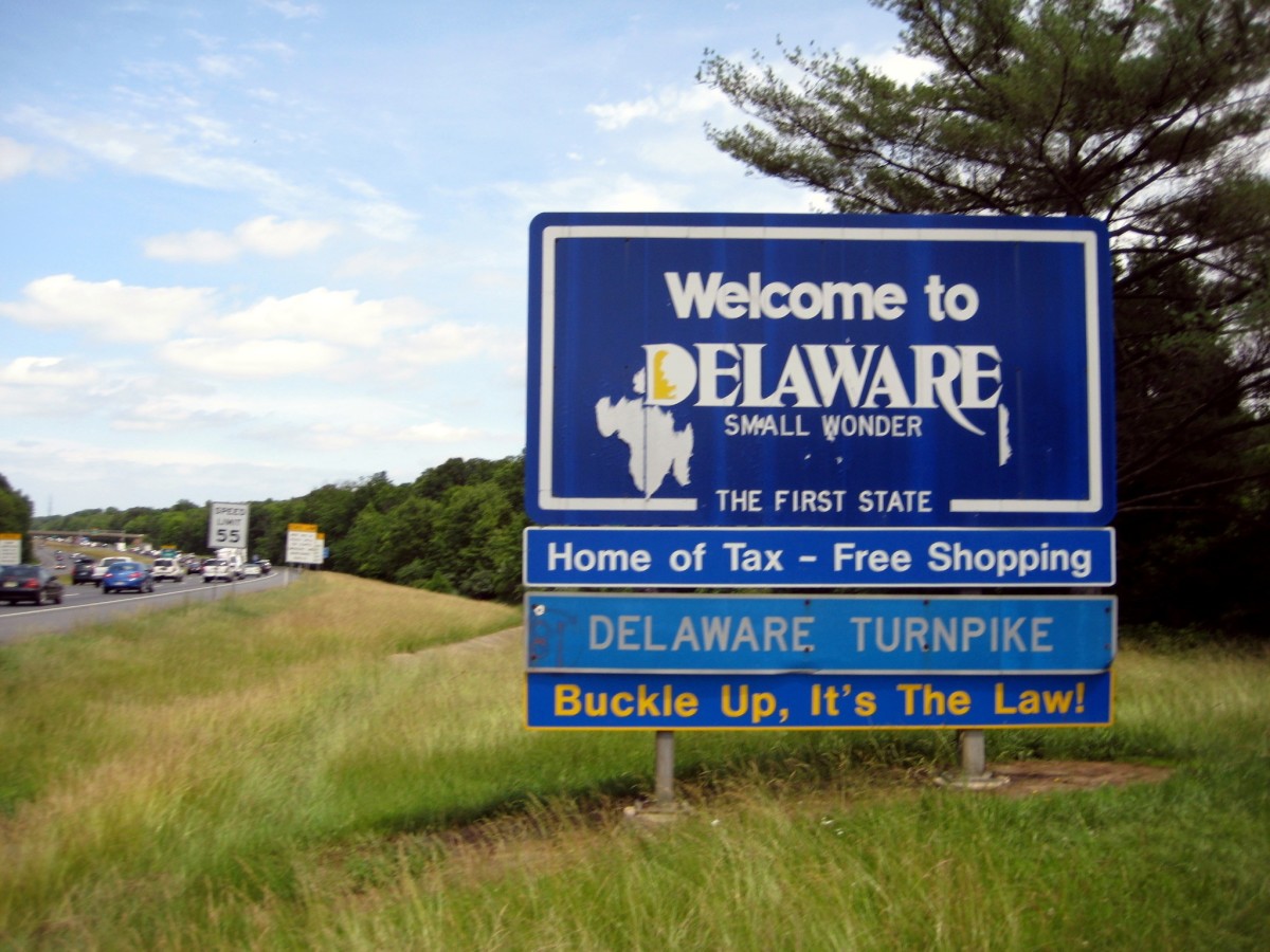 Welcome to Delaware.