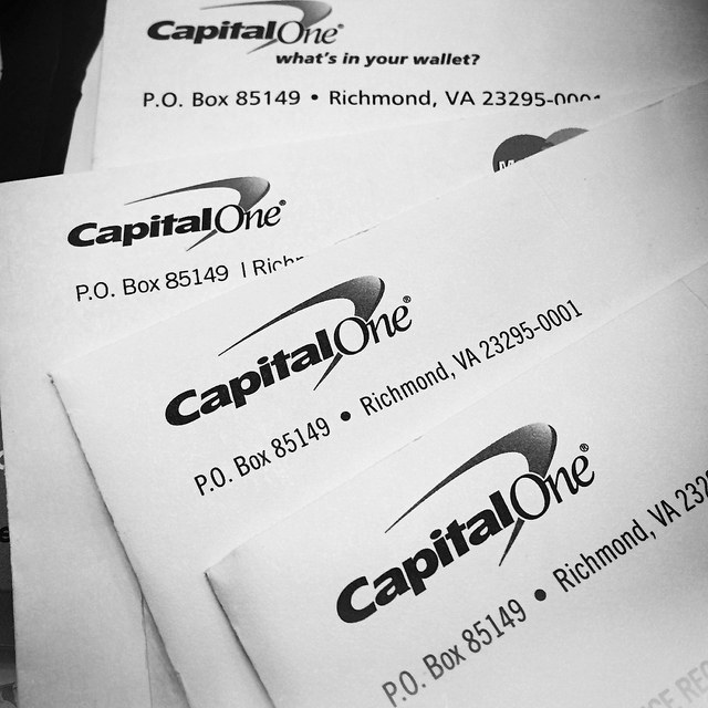 Capital One, on paper.