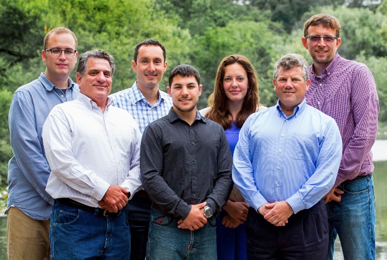 Members of the Whitebox team. Founder Rob Wray is at far right.