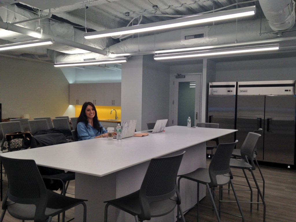 Jazmin Jabbarnia of MakeOffices’ expansion team in the the company’s first Philadelphia location.
