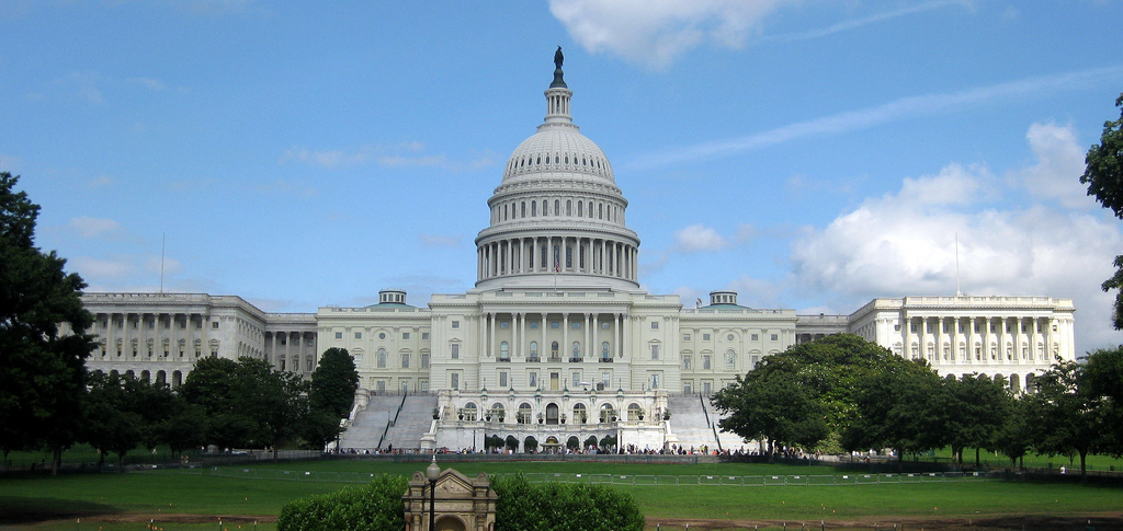 The U.S. Capitol, in Washington D.C.