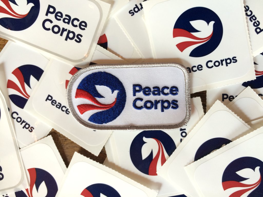 The new Peace Corps logo.