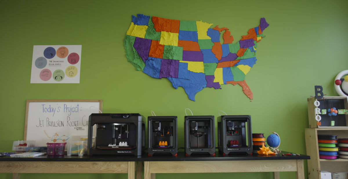 MakerBot’s education product suite.