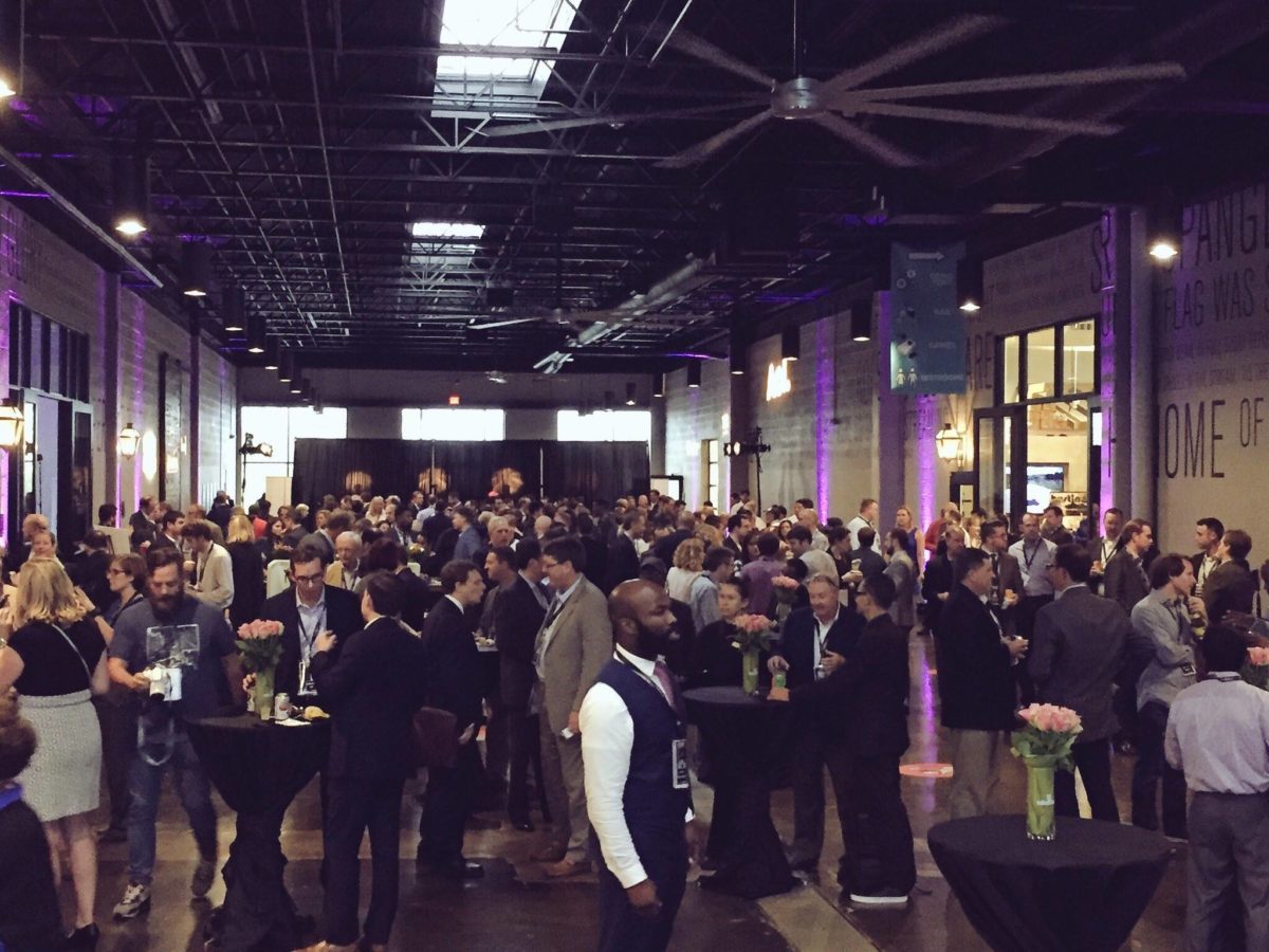 StartUp Champions entrepreneurs mingle during Beta City.