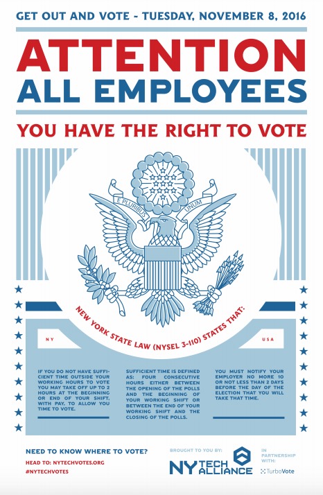Yay for voting. (Image courtesy of nytechvotes.org)
