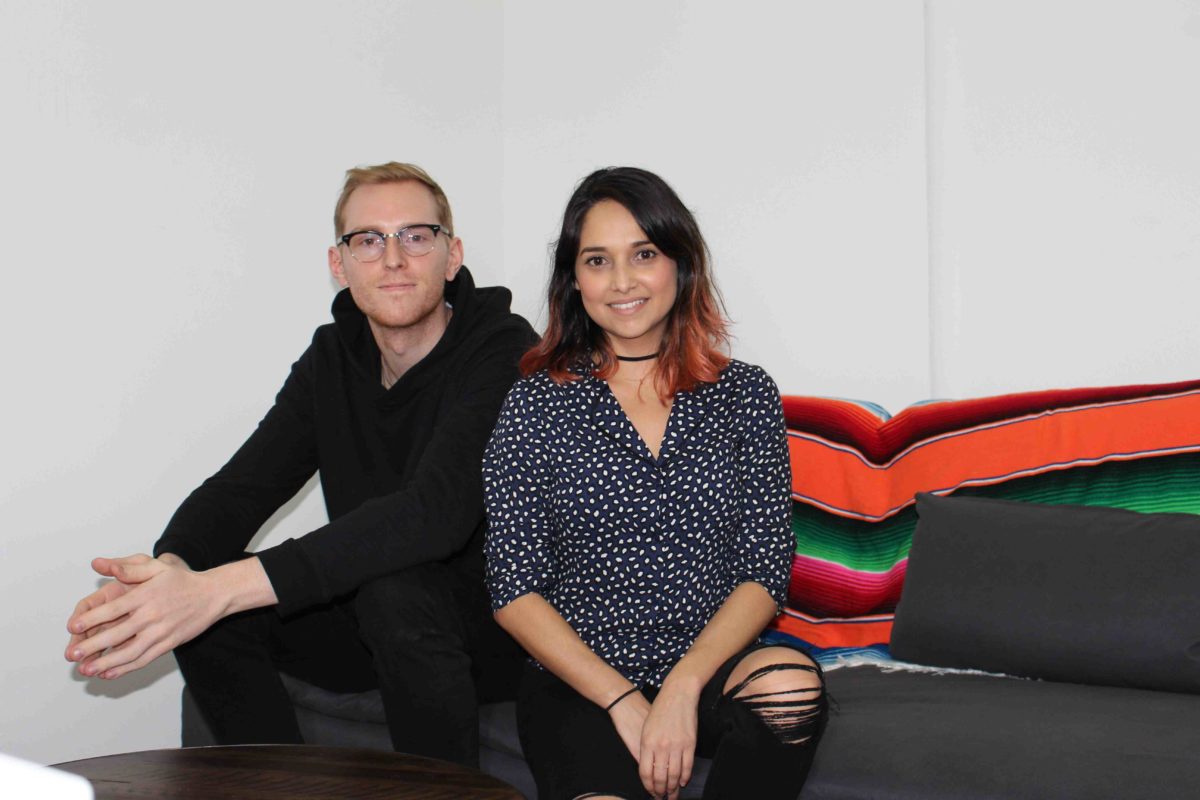 Easy Tiger’s Aaron Ray and Valerie Ontiveros in their office at the NY Studio Factory in Bushwick.