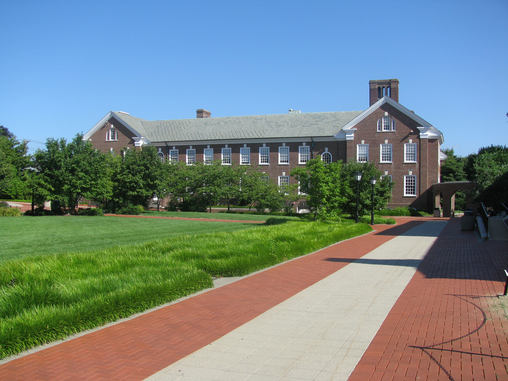 The University of Delaware campus.