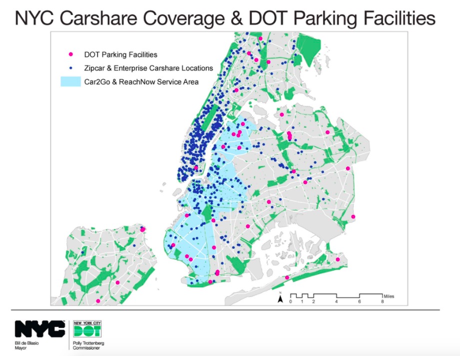 NYC DOT - Carshare