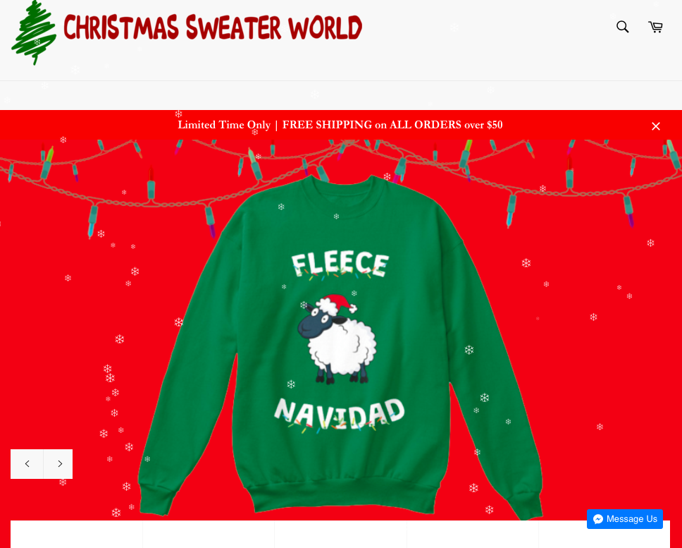 Christmas Sweater World, we hardly knew ye.