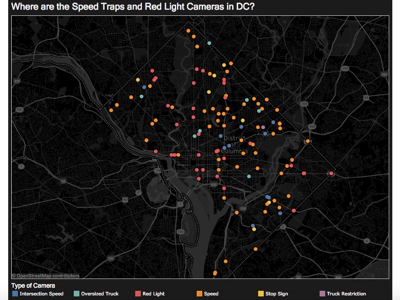 D.C.'s speed cameras. (Screenshot)
