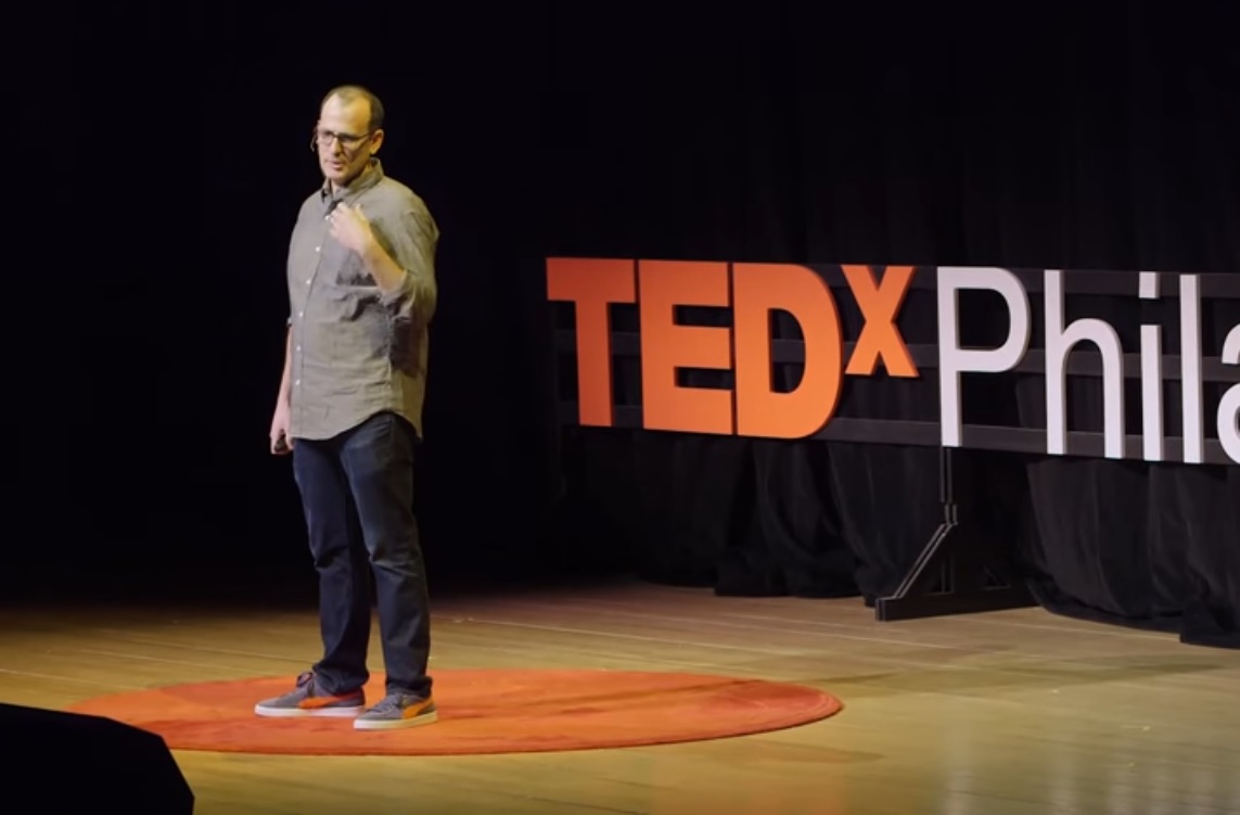 Geoff DiMasi at TEDx Philadelphia in 2014.