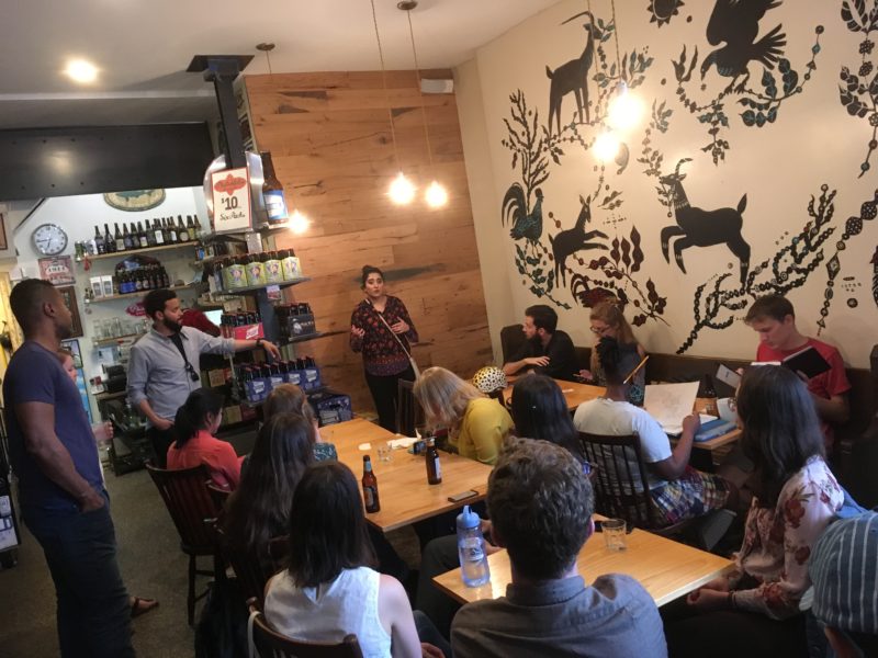 YIP’s April Civics Cafe on social media, at Ultimo Coffee Bar.