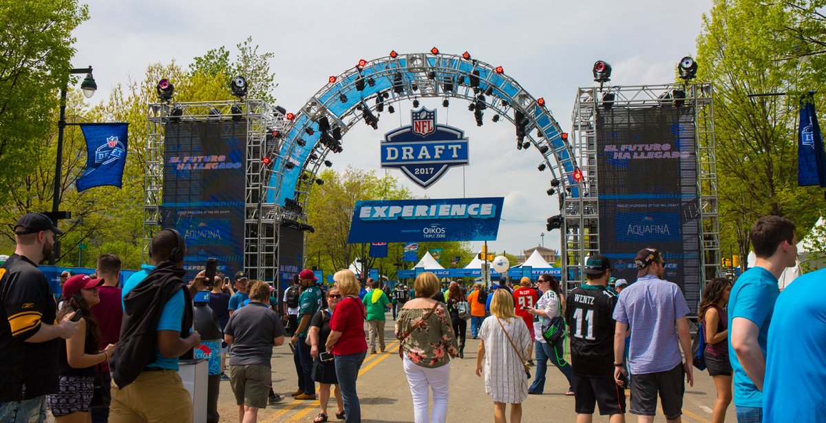 Look back at 2017 when Philly hosted the NFL draft