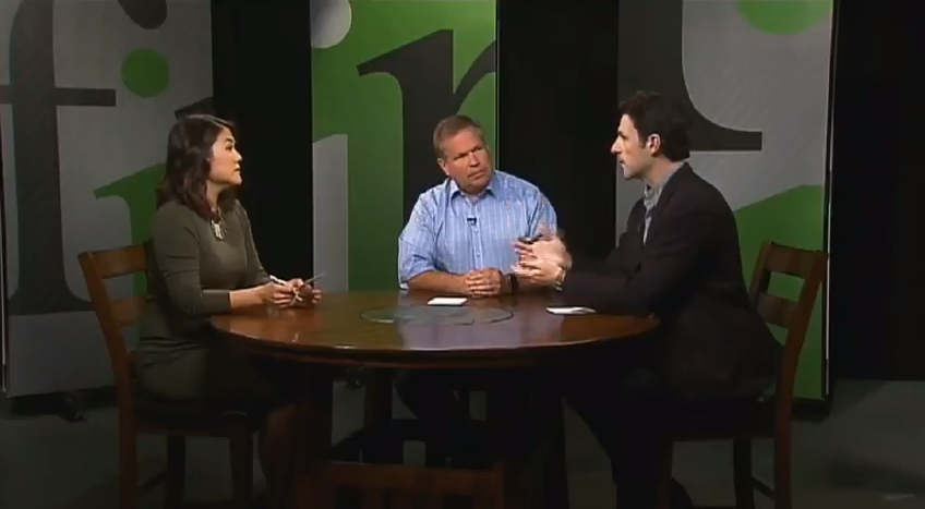 Shirley Min, Ben duPont and Zack Seward talking tech on WHYY.