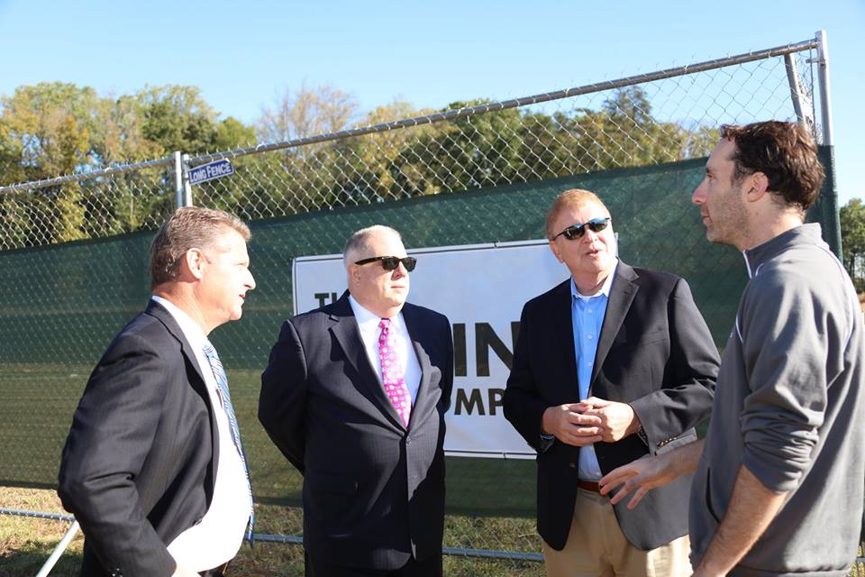 Gov. Hogan (second from left) meets The Boring Company.