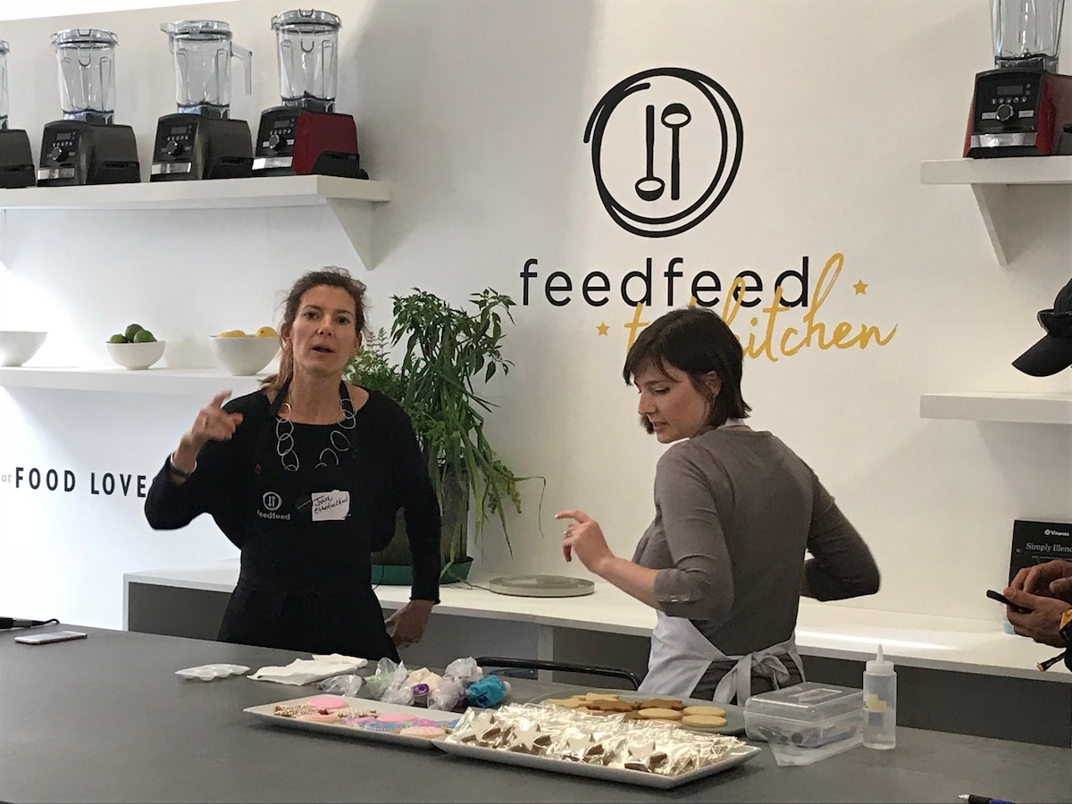 The Feedfeed test kitchen, one of the many exhibits at Food Loves Tech.