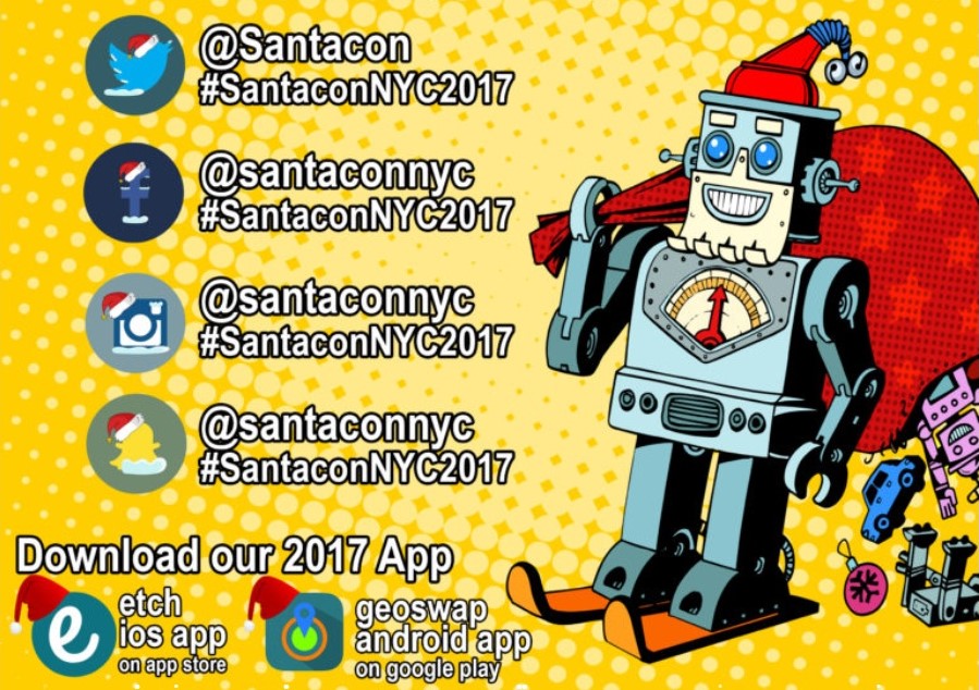 A SantaCon promo image.
