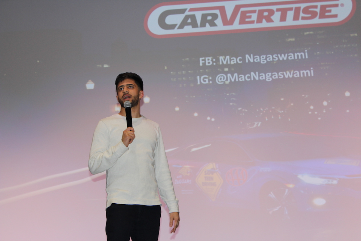 Mac Nagaswami, CEO of Carvertise. (Photo courtesy of Miracle Olatunji)