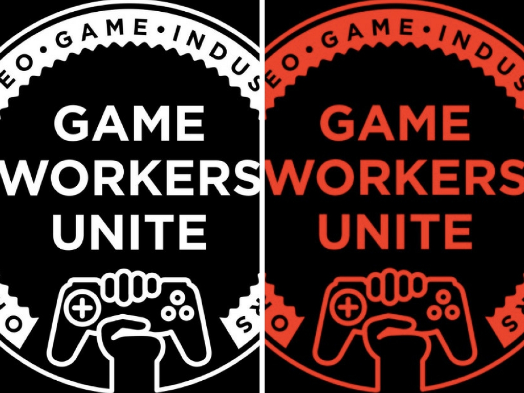 The logo of Game Workers Unite.
