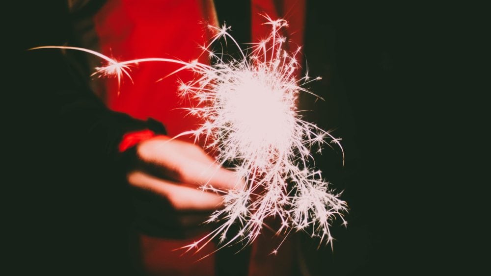 Sparklers — and other non-exploding, non airborne fireworks — are legal in Delaware on July 4, New Year’s and Diwali.