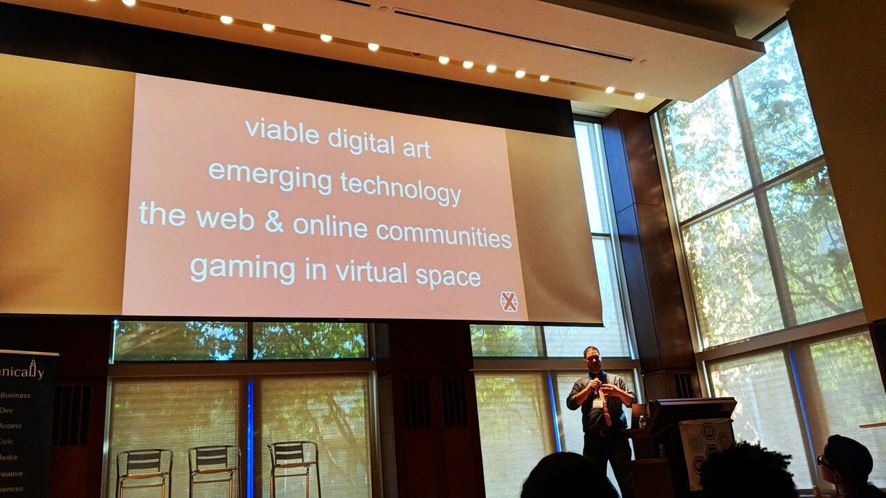 Mark Willis presented Texel at Introduced by Technical.ly, the cornerstone event of Philly Tech Week 2018.