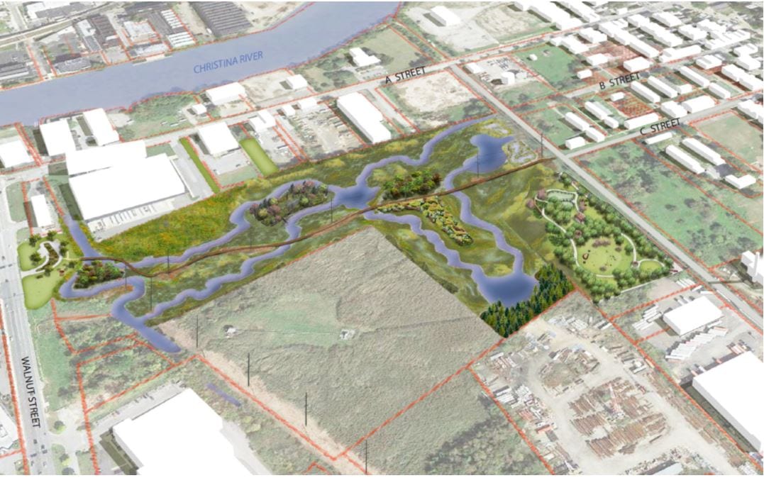 Proposed South Wilmington Wetlands Project 